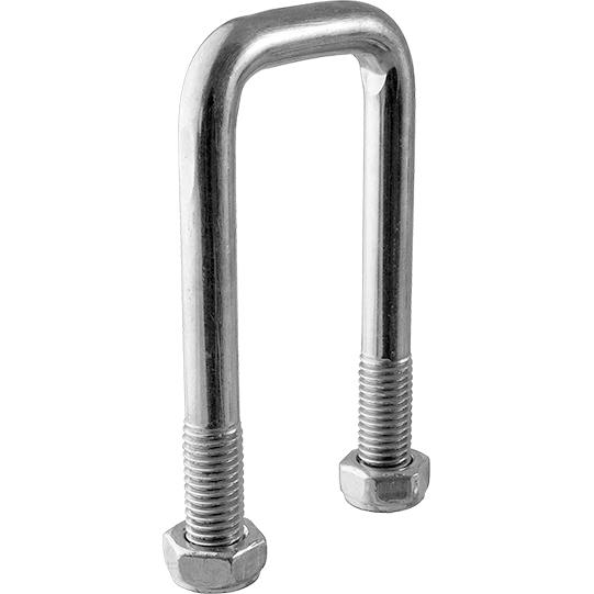 Zurrbügel mit 2 Stoppmuttern M12, verzinkt 295131663 Suer