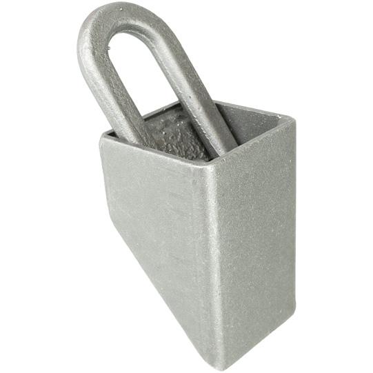 Zurrkasten (vkt.) mit Schlaufe, roh, 70 mm Kantenlänge 295131948 Suer